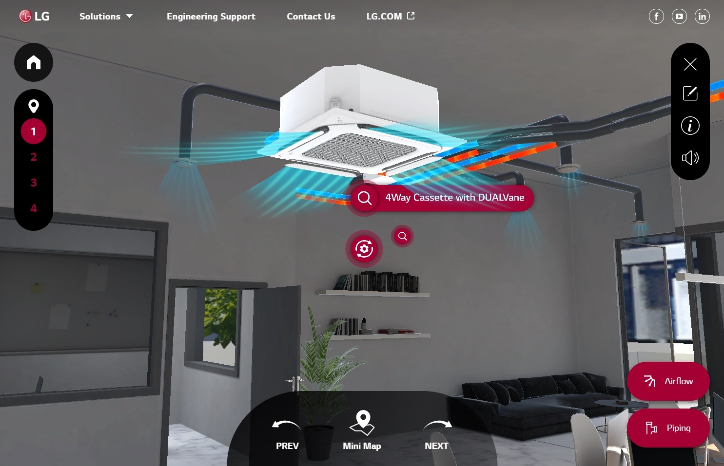 Manjakan Konsumen, LG Luncurkan Showroom Digital LG HVAC Virtual Experience